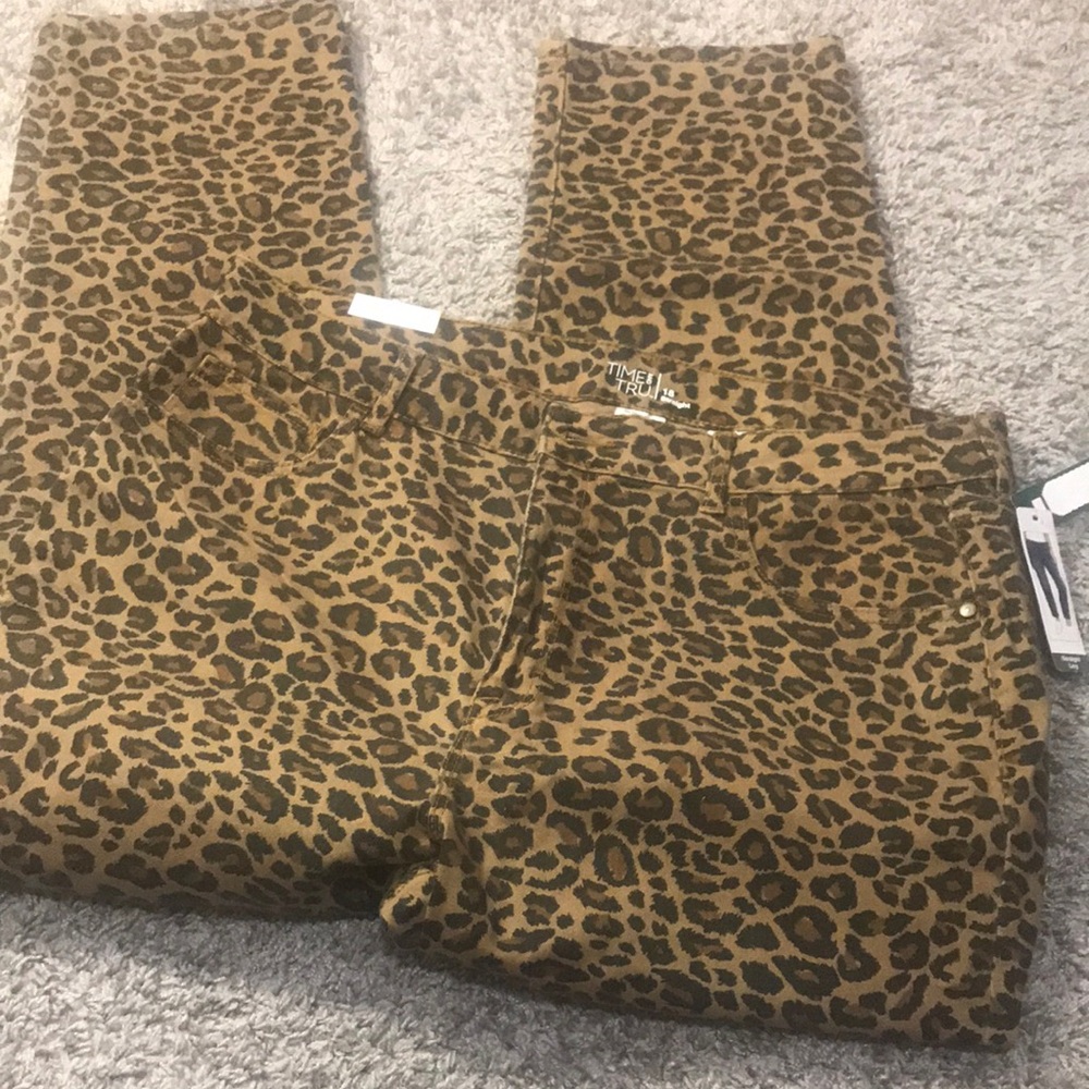 Leopard Print Pants